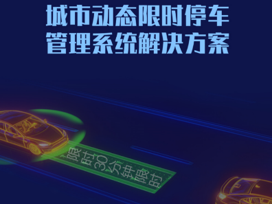 城市动态限时停车管理系统解决方案